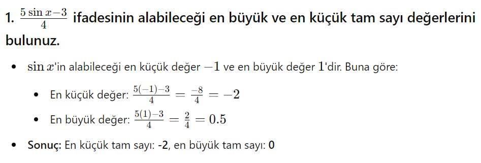 11. Sınıf Matematik Ders Kitabı Sayfa 49 Cevapları SDR Dikey Yayıncılık 1