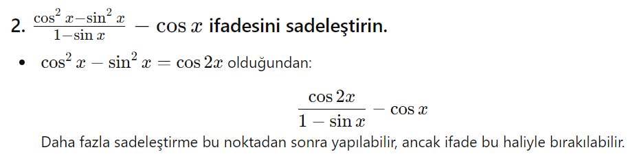 11. Sınıf Matematik Ders Kitabı Sayfa 49-50-51 Cevapları SDR Dikey Yayıncılık 2