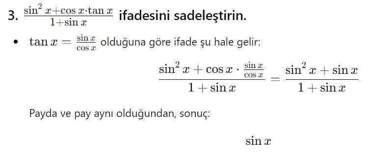 11. Sınıf Matematik Ders Kitabı Sayfa 49 Cevapları SDR Dikey Yayıncılık 3