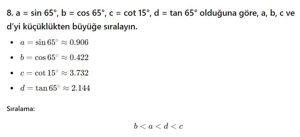 11. Sınıf Matematik Ders Kitabı Sayfa 49 Cevapları SDR Dikey Yayıncılık 8