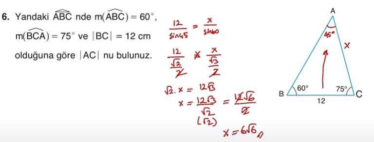 11. Sınıf Matematik Ders Kitabı Sayfa 59-60 Cevapları SDR Dikey Yayıncılık 6