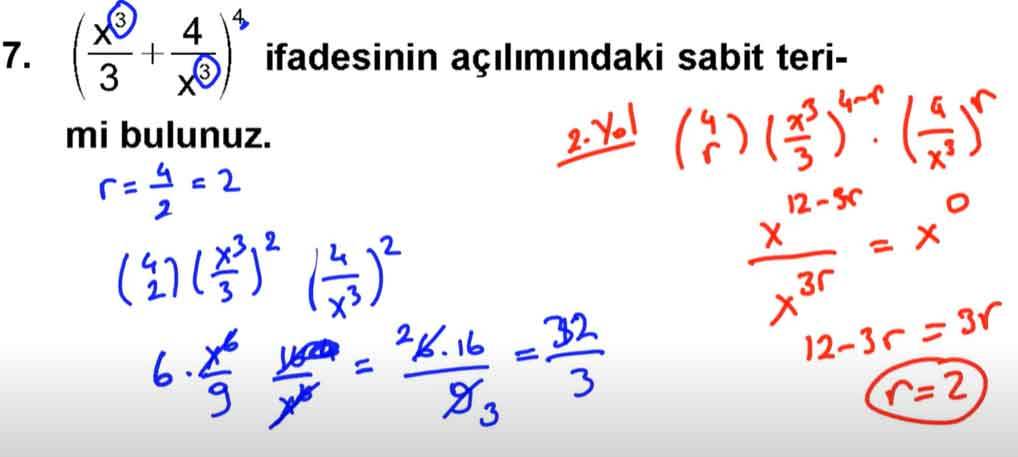 10. Sınıf Matematik Ders Kitabı Sayfa 56 Cevapları Meb Yayınları 7