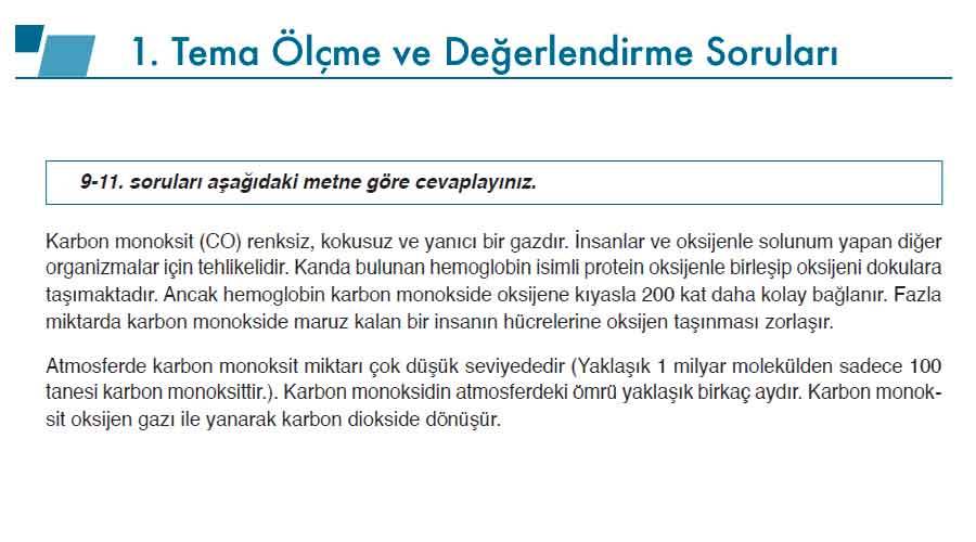 10. Sınıf Kimya Ders Kitabı Sayfa 116-147 Cevapları Meb Yayınları 4