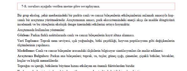 10. Sınıf Biyoloji Ders Kitabı Sayfa 175-192 Cevapları Meb Yayınları 3