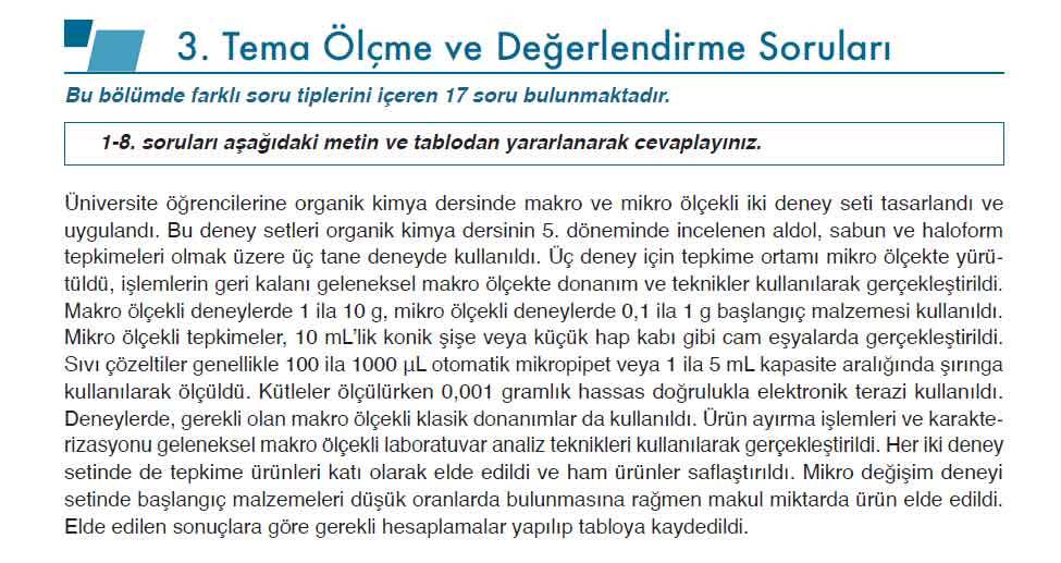 10. Sınıf Kimya Ders Kitabı Sayfa 256-262 Cevapları Meb Yayınları 1