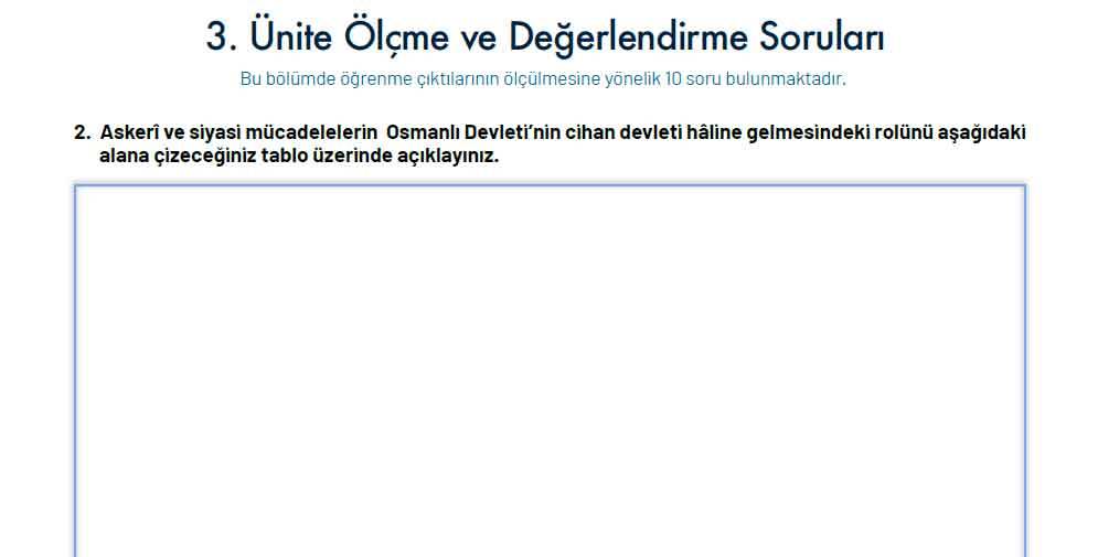 10. Sınıf Tarih Ders Kitabı Sayfa 305-309 Cevapları Meb Yayınları 2