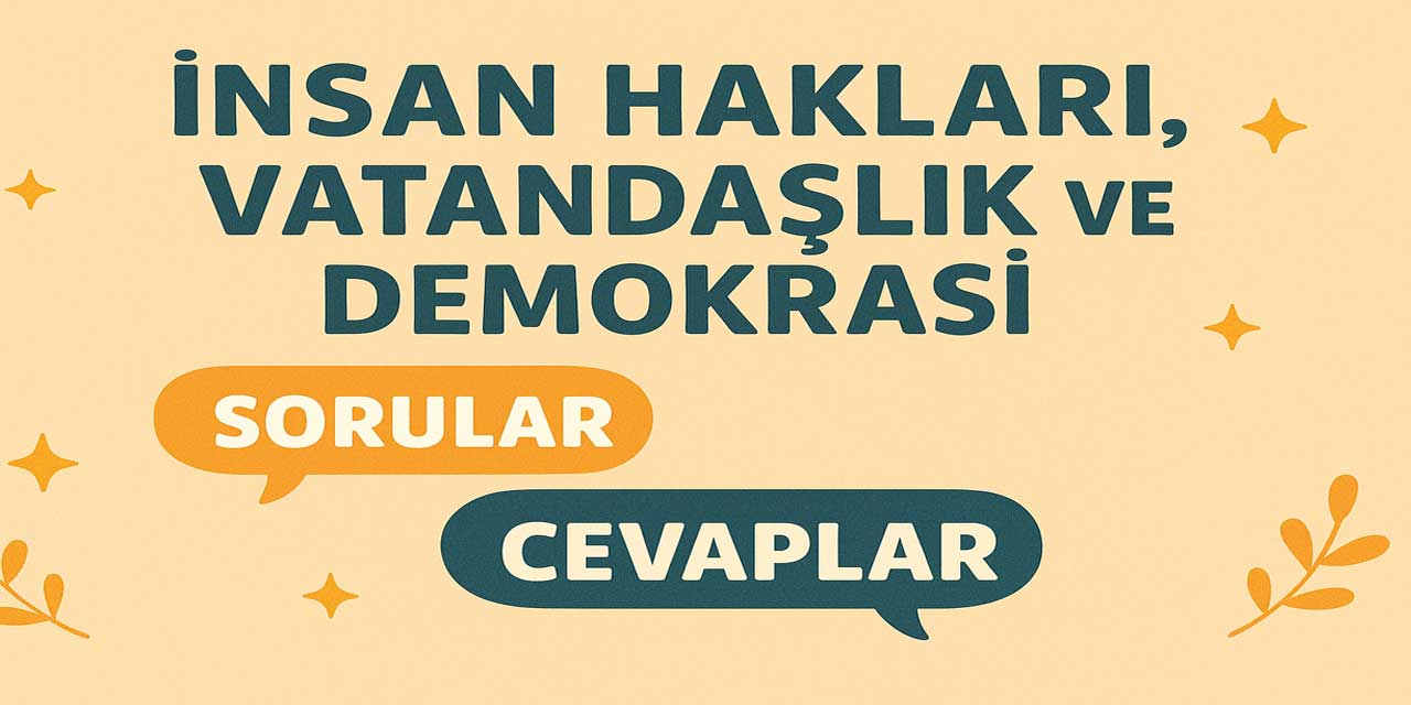4. Sınıf İnsan Hakları Ders Kitabı Cevapları Meb Yayınları