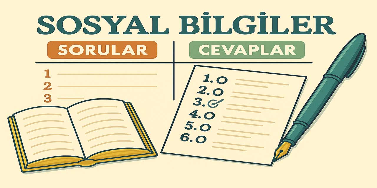 6. Sınıf Sosyal Bilgiler 1. Ders Kitabı Sayfa 24 Cevapları Meb Yayınları