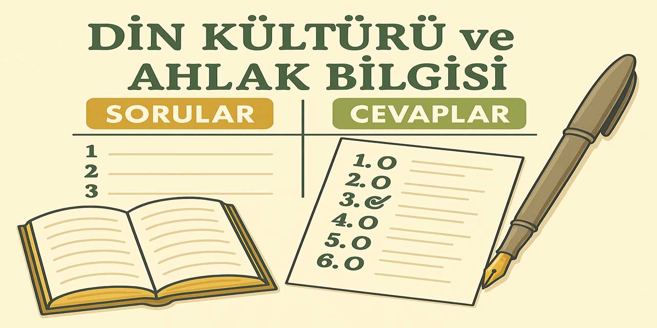 8. Sınıf Din Kültürü Ders Kitabı Sayfa 25 Cevapları Meb Yayınları
