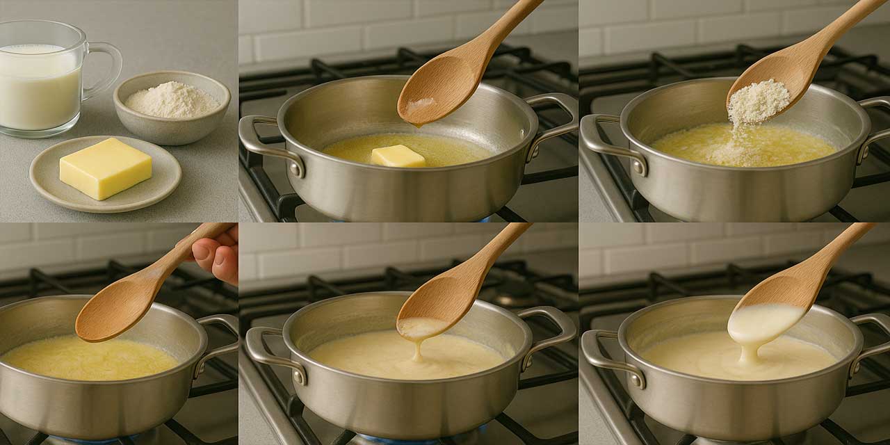 Beşamel Sos Nasıl Yapılır? En Doğru Kıvam İçin Altın Tarif ve Malzemeler