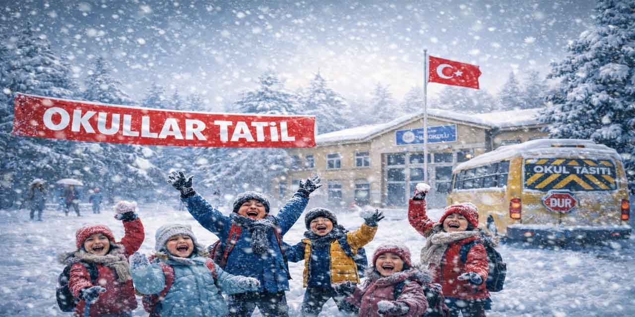 31 Aralık Çarşamba Kar Tatili Olan İl ve İlçeler