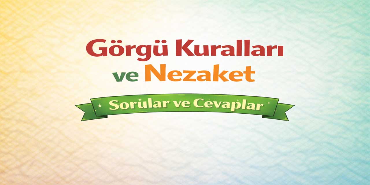 Görgü Kuralları ve Nezaket 1. Ders Kitabı Sayfa 65 Cevapları Meb Yayınları