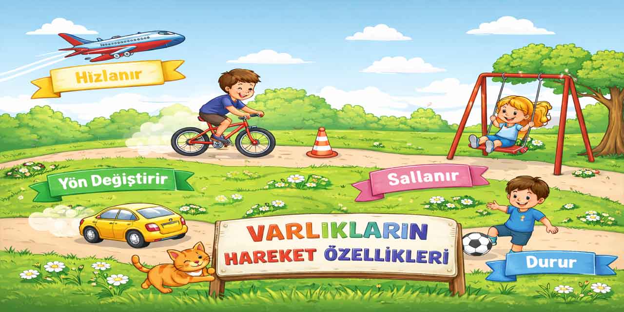 Varlıkların hareket özellikleri nelerdir?