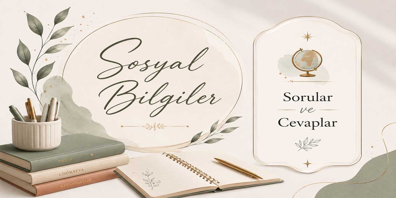 4. Sınıf Sosyal Bilgiler Ders Kitabı Sayfa 40-44 Cevapları Meb Yayınları