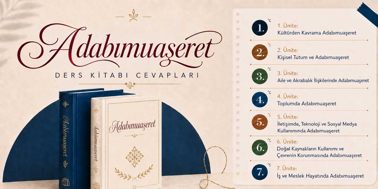 Adabımuaşeret Ders Kitabı Cevapları Meb Yayınları