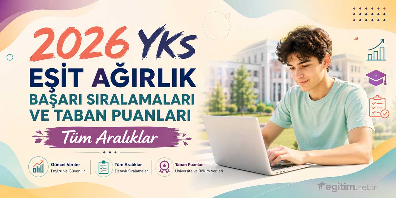 2026 YKS EA Başarı Sıralamaları ve Taban Puanları
