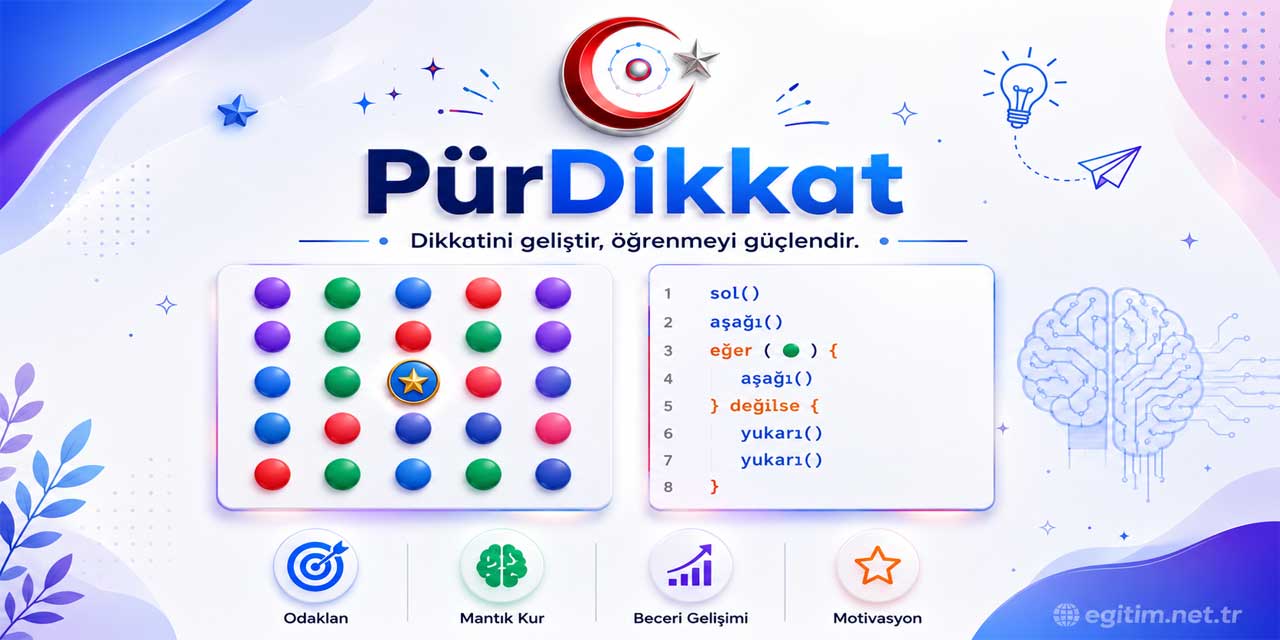 Dijital Dikkat Geliştirme Oyunu “PürDikkat” EBA’da Kullanıma Açıldı