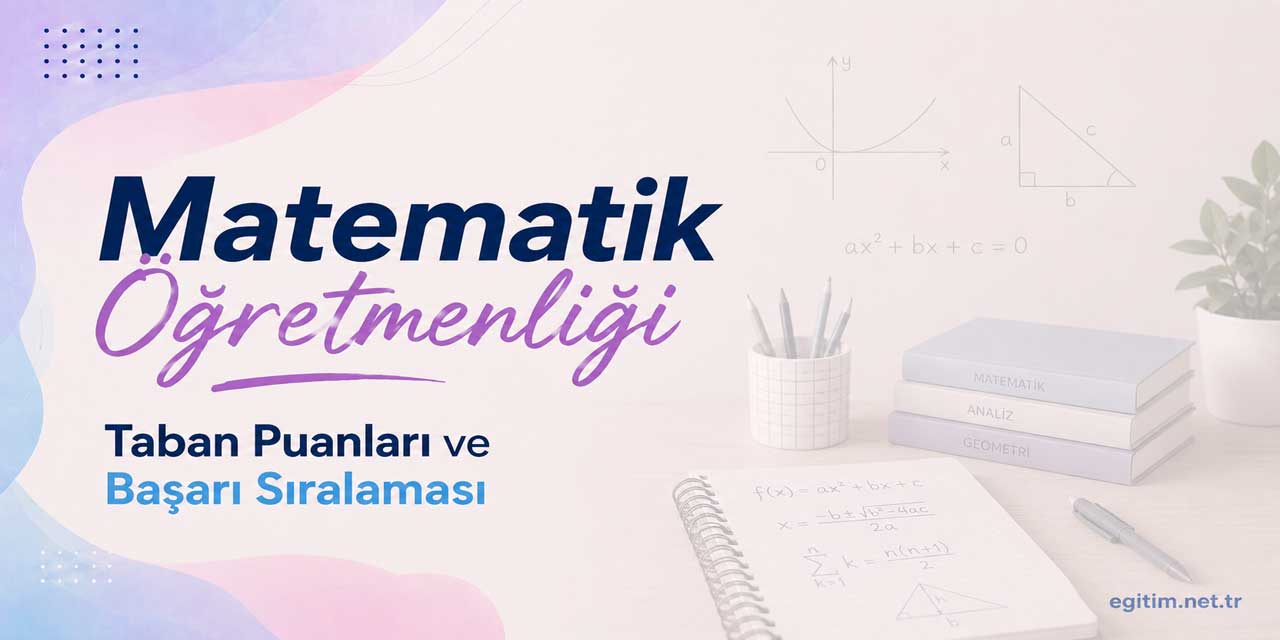 Matematik Öğretmenliğinde Tüm Genel Kontenjanlar Doldu