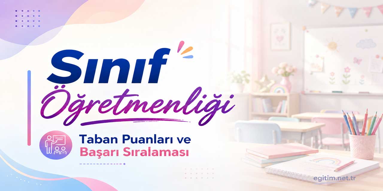 Sınıf Öğretmenliği Tercihlerinde Başarı Sıraları Yükseldi