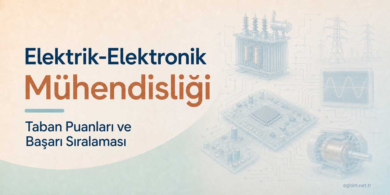 Elektrik-Elektronik Mühendisliği 2026 Taban Puanları ve Sıralamaları