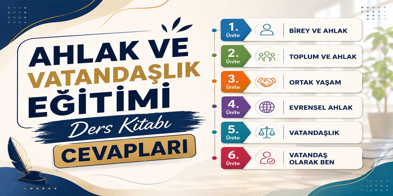 Ahlak ve Vatandaşlık Eğitimi-2 Ders Kitabı Cevapları MEB Yayınları 2026-2027
