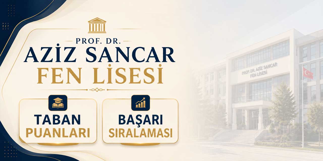 Prof. Dr. Aziz Sancar Fen Lisesi 2027 Taban Puanı ve Yüzdelik Dilimi