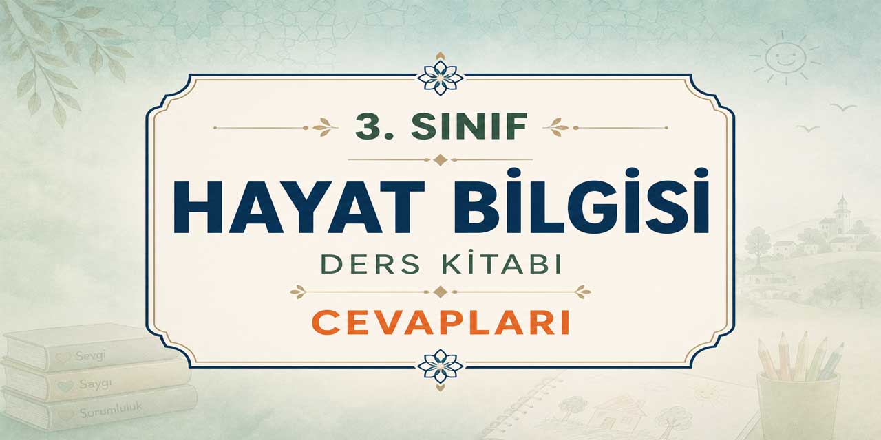 3. Sınıf Hayat Bilgisi Ders Kitabı 1. Kitap Sayfa 22 Cevapları MEB Yayınları