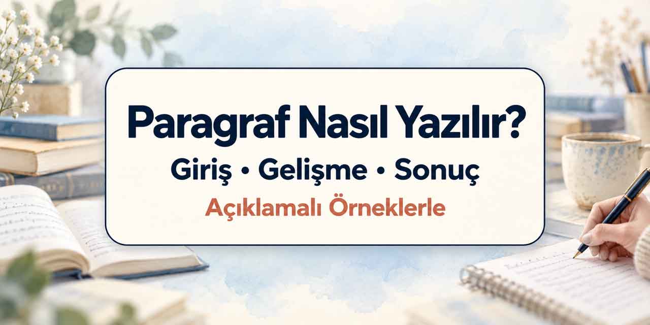 Paragraf Nasıl Yazılır? Giriş, Gelişme ve Sonuç Örneği