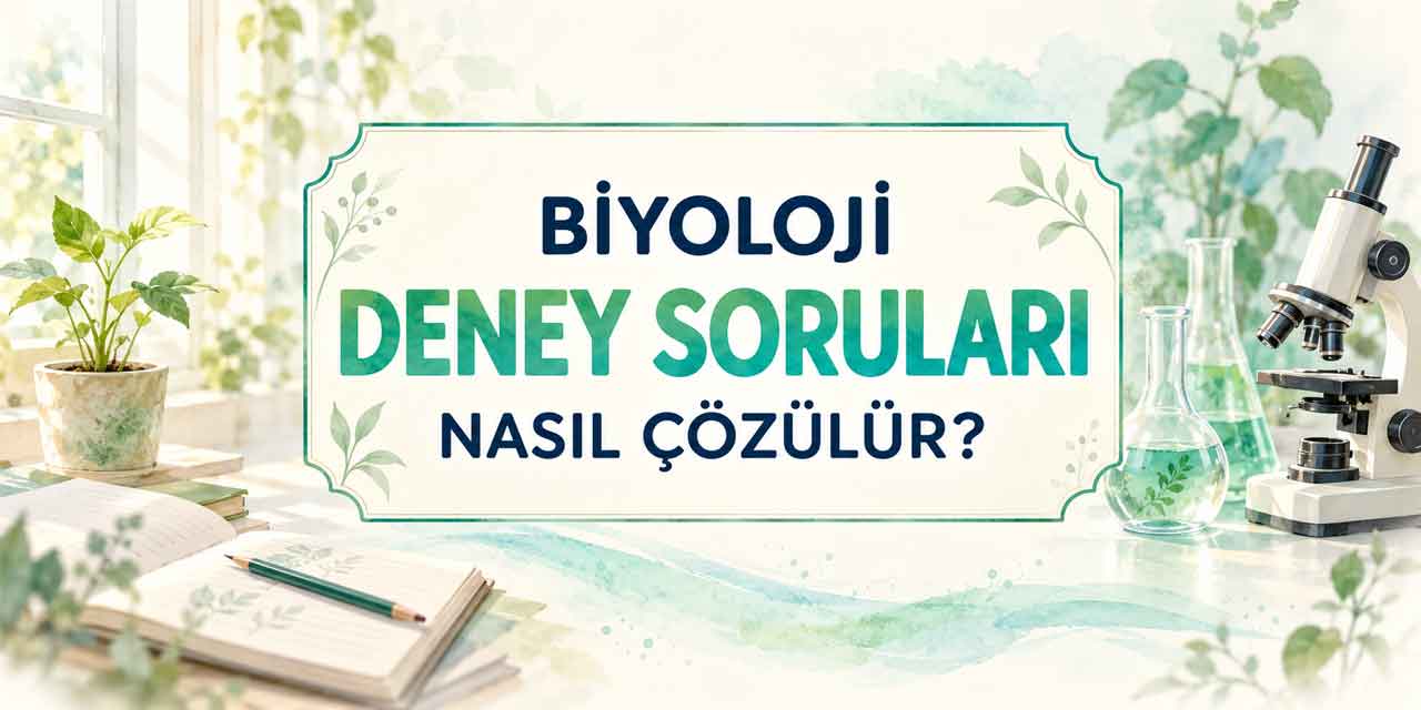 Biyoloji Deney Soruları Nasıl Çözülür?