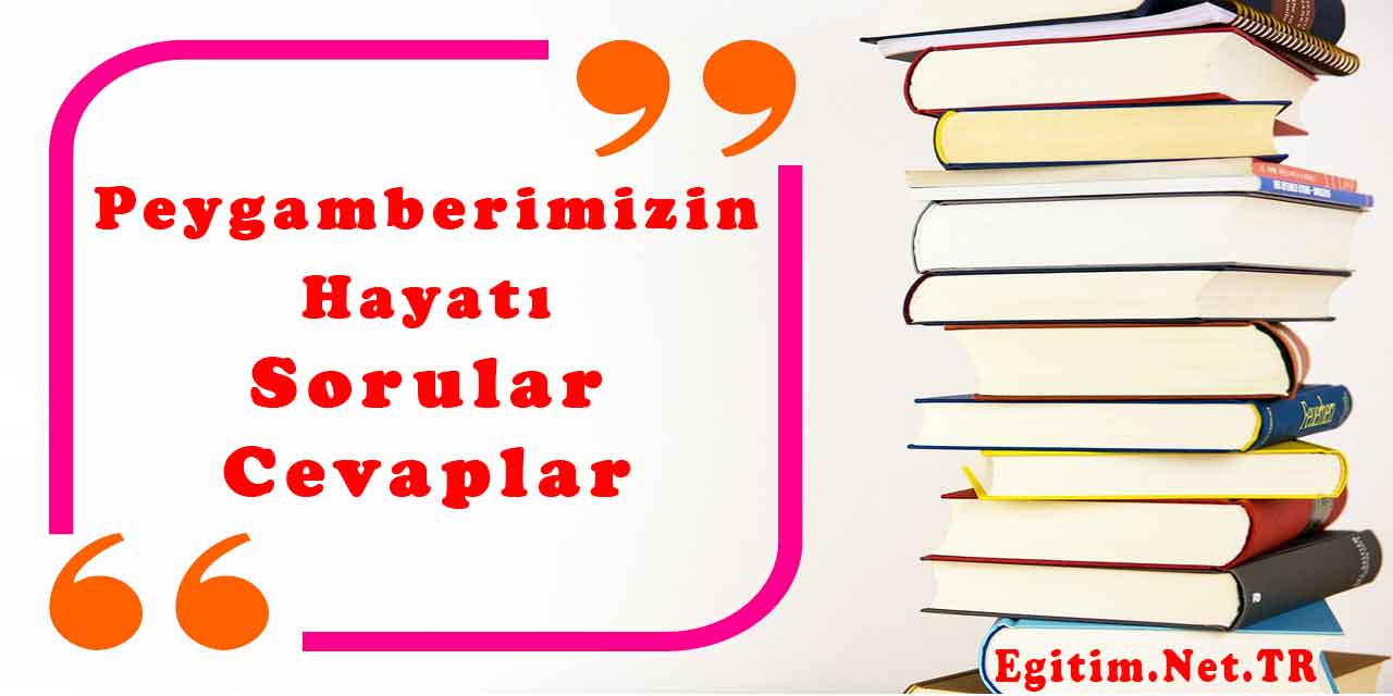 Nahl suresi, 58-59. ayetler Peygamberimizin (sav) çocukluk ve gençlik yıllarında Arap Yarımadası’nda yaşanan olumsuzluklar hakkı