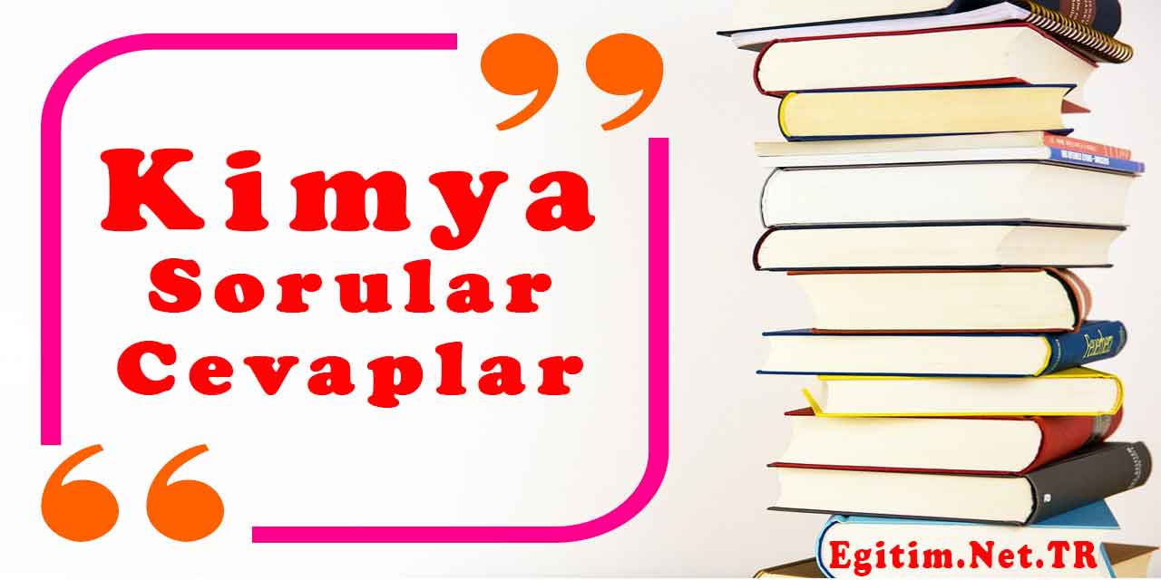 9. Sınıf Kimya Ders Kitabı Sayfa 48-49-50-51-52-53-54-55 Cevapları Meb Yayınları