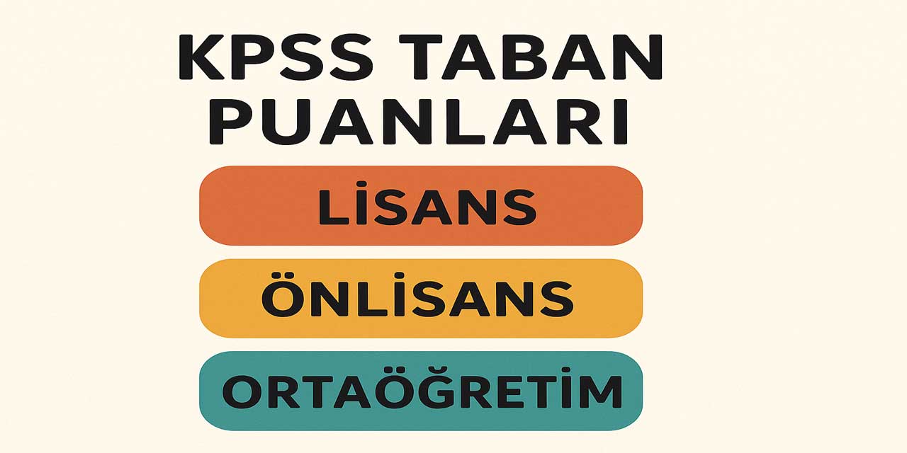 2025/4 KPSS Sağlık Bakanlığı Sözleşmeli Hemşire (Lisans) Taban Puanları Açıklandı