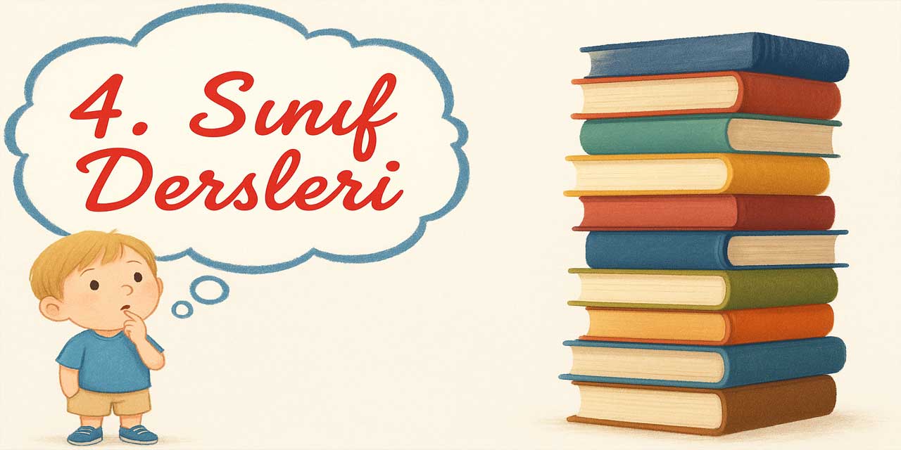 4. sınıf dersleri ve ders saatleri 2025-2026
