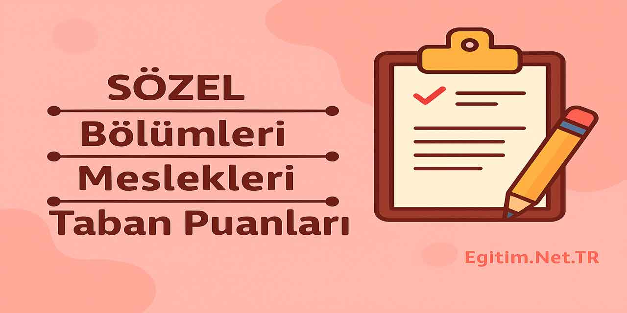 450-500 Bin Sıralama ile Alan Sözel Bölümler 2025