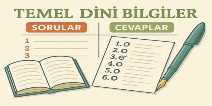 9. Sınıf AİHL Temel Dini Bilgiler Sayfa 65-71 Cevapları Meb Yayınları