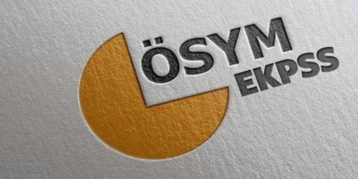 2026 EKPSS Kura Başvuruları Başladı! ÖSYM EKPSS Kura Başvuru Tarihleri ve Şartları