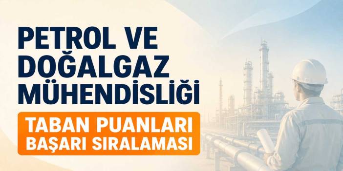 Petrol ve Doğalgaz Mühendisliği 2026 Tercih Rehberi: Son 4 Yılın Taban Puanları