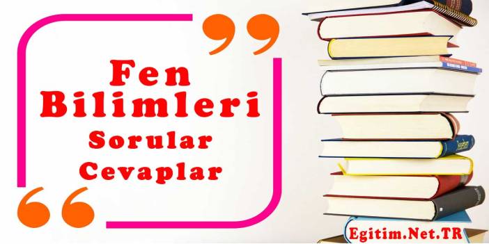 7. Sınıf Fen Bilimleri Ders Kitabı Cevapları Meb Yayınları