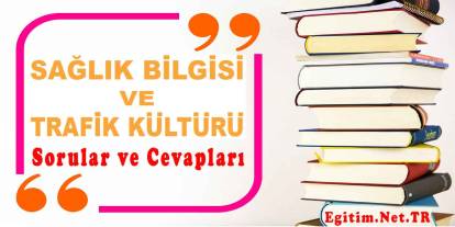 9. Sınıf Sağlık Bilgisi ve Trafik Kültürü Ders Kitabı Sayfa 101 Cevapları Ferman Yayıncılık
