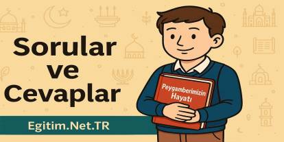 9. Sınıf Peygamberimizin Hayatı Ders Kitabı Sayfa 127 Cevapları Meb Yayınları